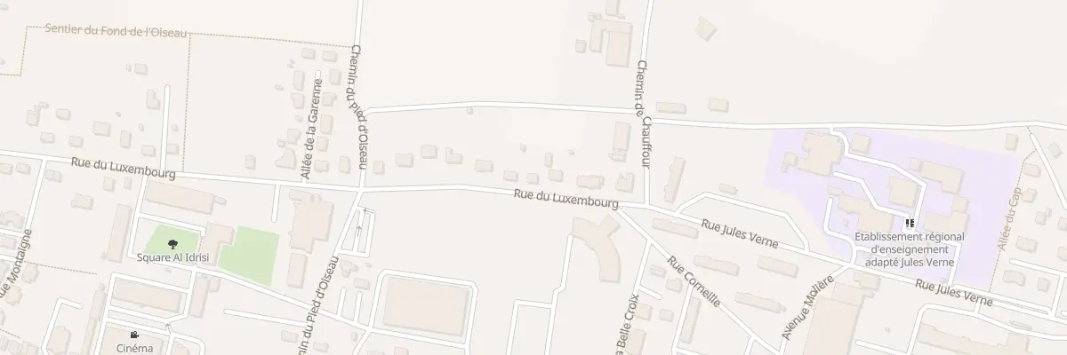 Plan du 93 Rue du Luxembourg à Joigny