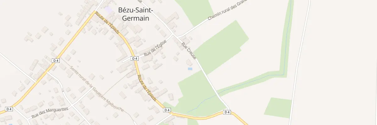 Plan du 12 Rue Creuse à Bézu-Saint-Germain