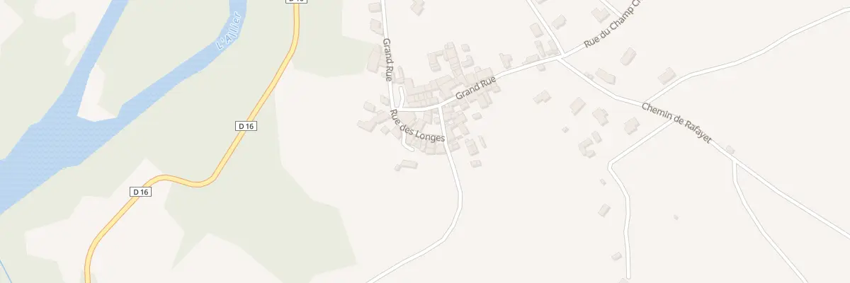 Plan du 5341 Coste Cirgues à Vieille-Brioude