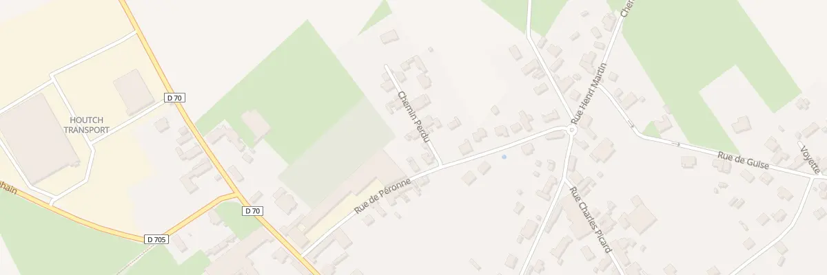 Plan du 39 Che Perdu à Fresnoy-le-Grand