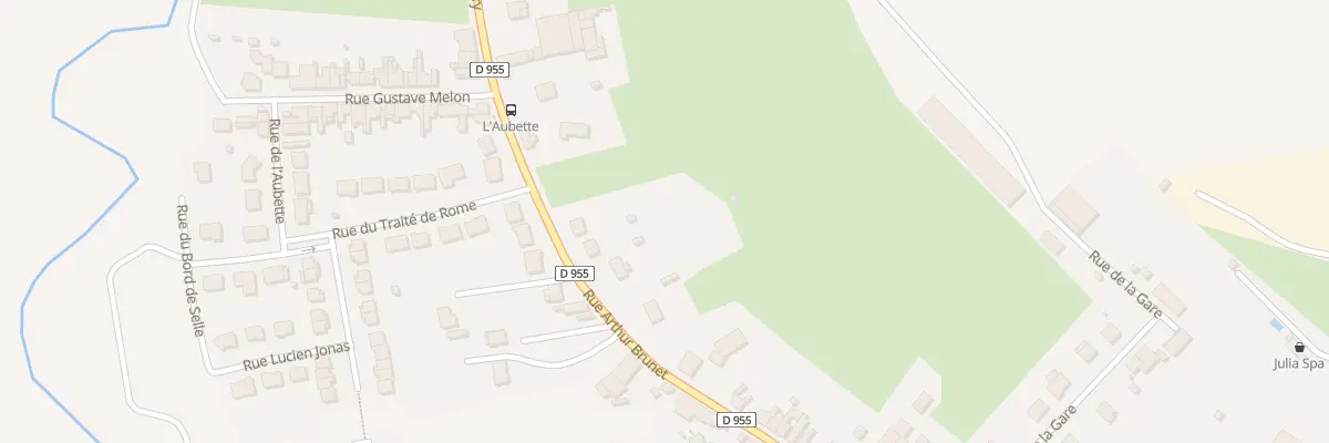 Plan du 26 Rue Arthur Brunet à Haspres