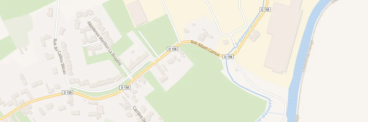 Plan du 687 Rue Albert Camus à Saint-Amand-les-Eaux