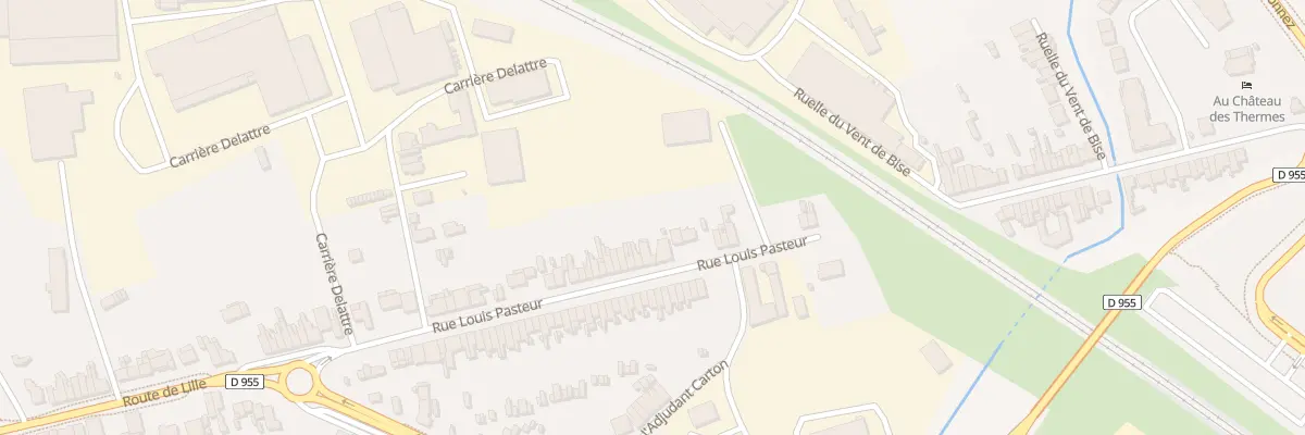 Plan du 152 Rue Louis Pasteur à Saint-Amand-les-Eaux