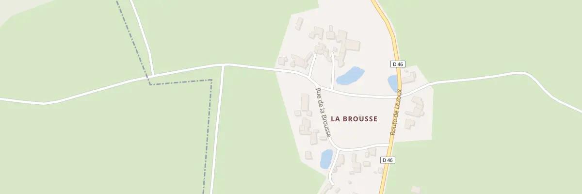 Plan du 5038 La Brousse à Crevant-Laveine
