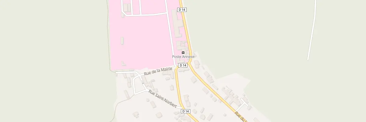 Plan du 7 Rue Eugène Potelet à Prémontré