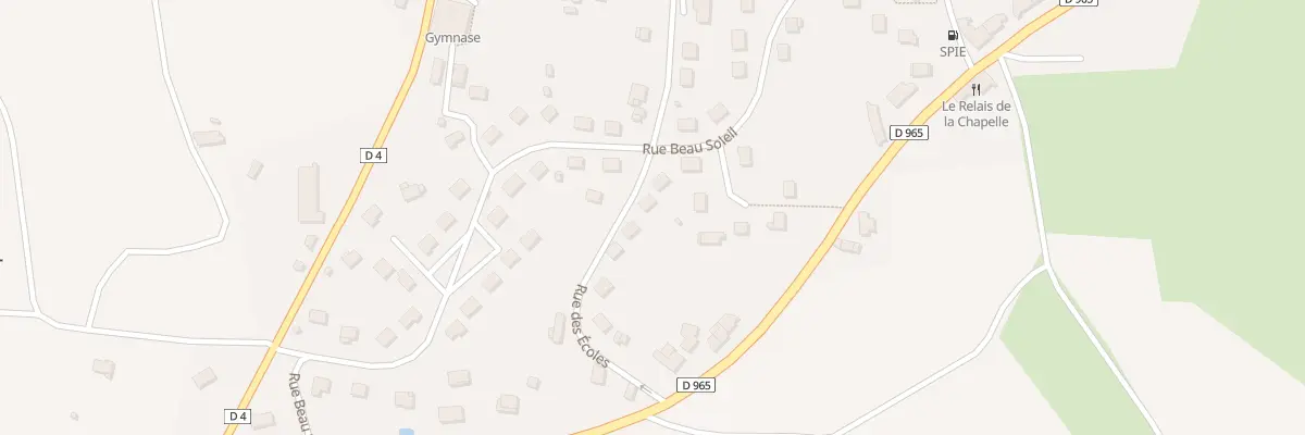 Plan du 10 Rue des Ecoles à Pourrain