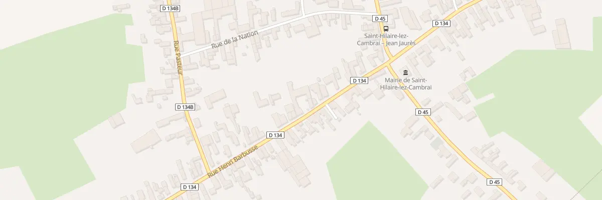 Plan du 18 Rue Henri Barbusse à Saint-Hilaire-lez-Cambrai