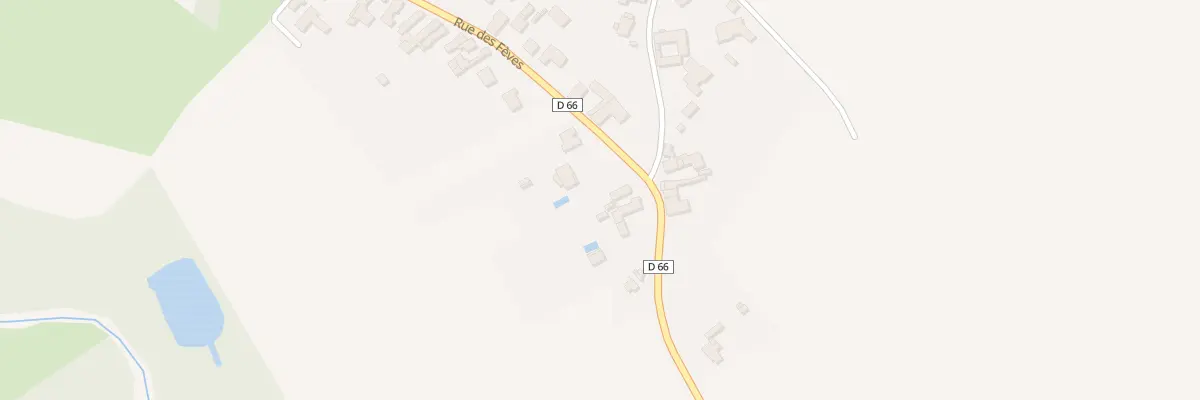 Plan du 2569 Rue des Fèves à Lecelles