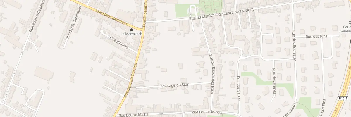 Plan du 159 Rue de Saint-quentin à Caudry