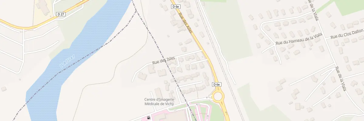 Plan du 5 Rue des Isles à Creuzier-le-Vieux