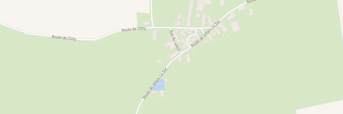 Plan du 3 Rue du Lavoir à Varzy
