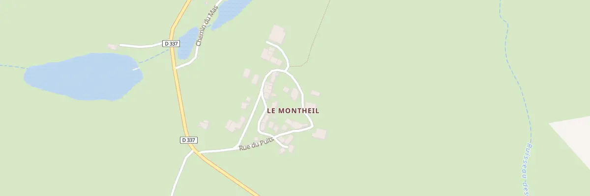 Plan du 212 Rue des fontaines à Fayet-le-Château