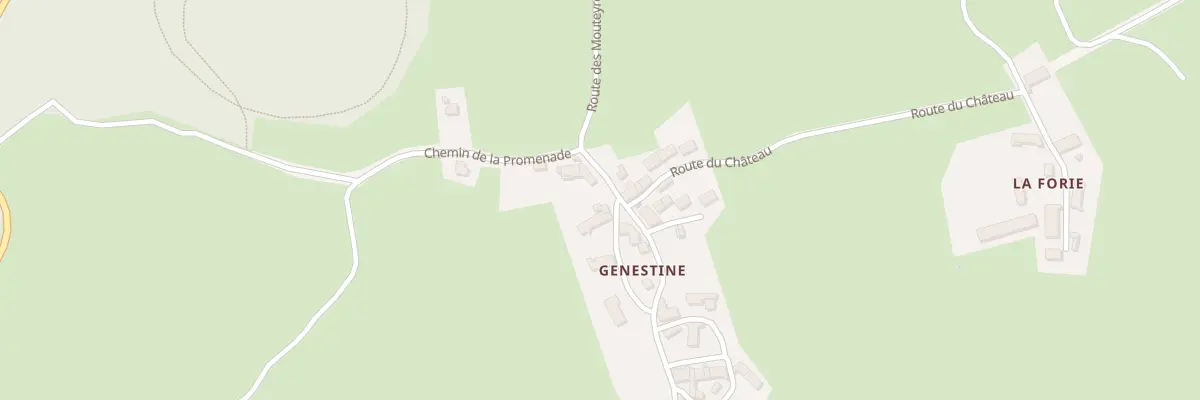 Plan du 5035 Genestine à Saint-Étienne-sur-Usson