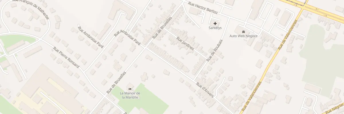 Plan du 25 Rue d’Anvers à Caudry