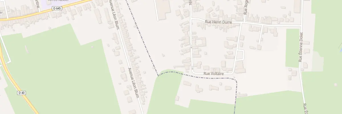Plan du 30 Rue Voltaire à Wavrechain-sous-Denain