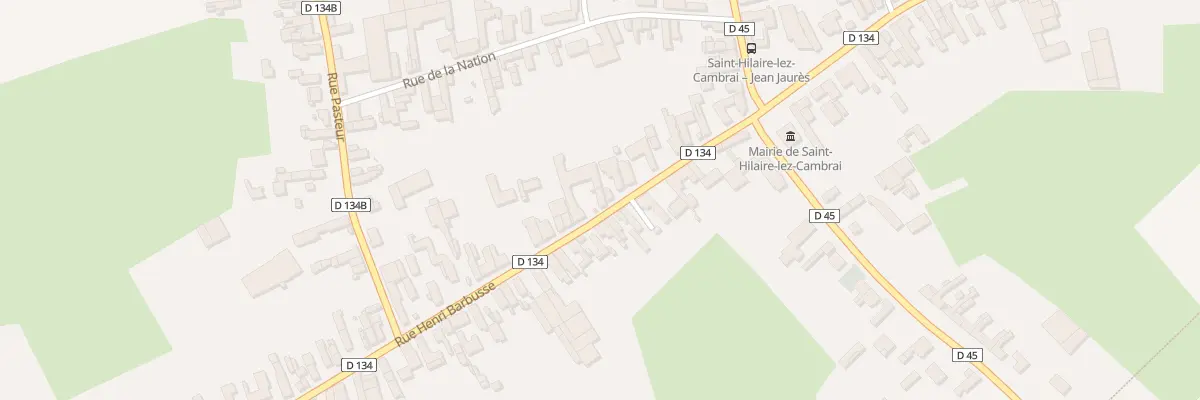 Plan du 16 Rue Henri Barbusse à Saint-Hilaire-lez-Cambrai