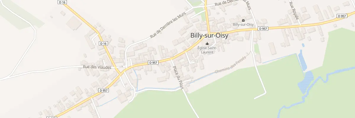 Plan du 6 Gr Grande Rue à Billy-sur-Oisy