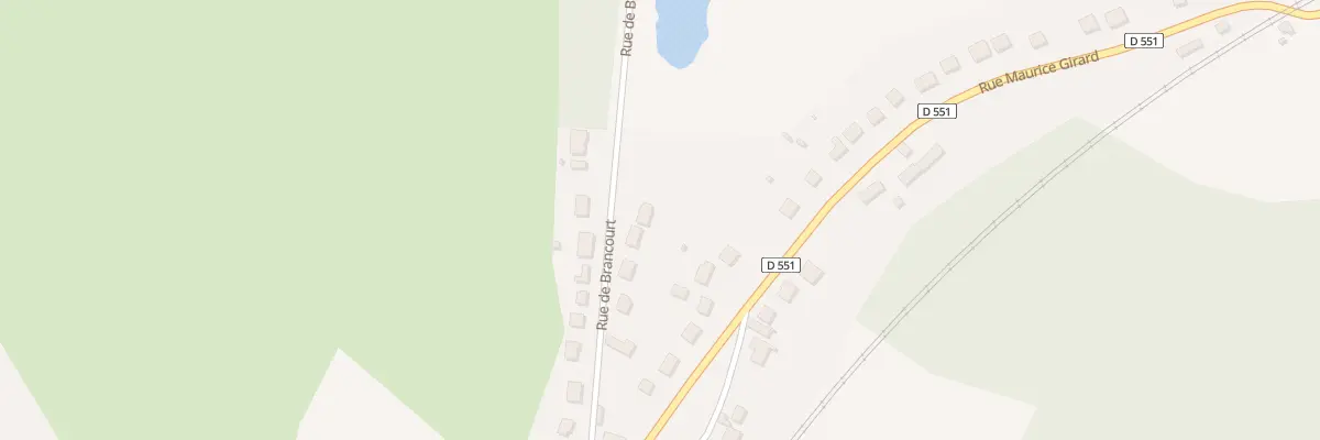 Plan du 229 Rue de Brancourt à Vauxaillon
