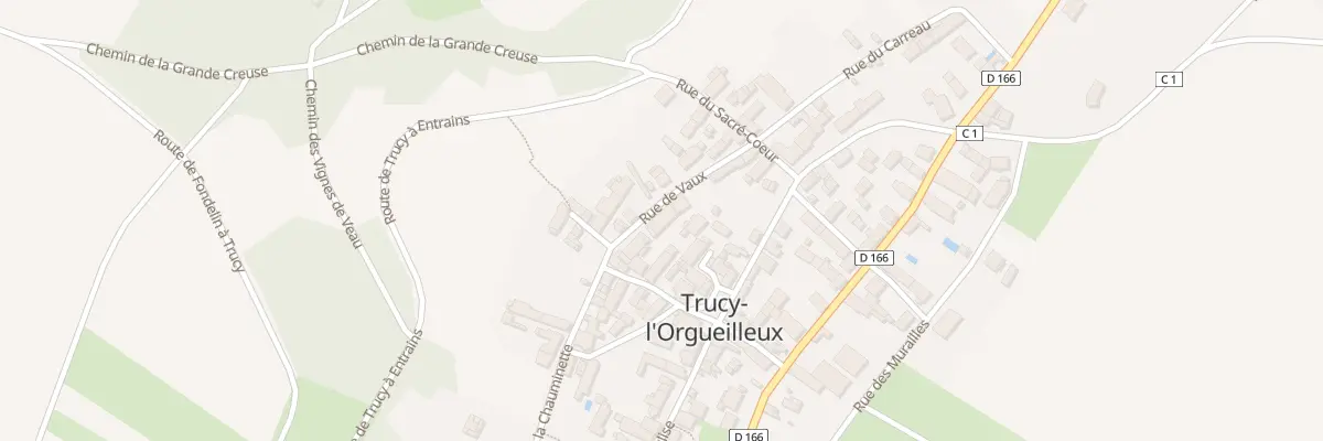 Plan du 4 Rue de Vaux à Trucy-l’Orgueilleux