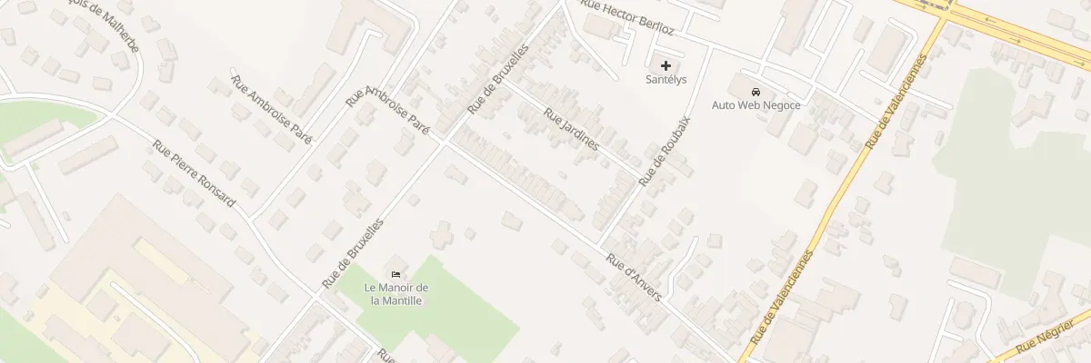 Plan du 31 Rue d’Anvers à Caudry