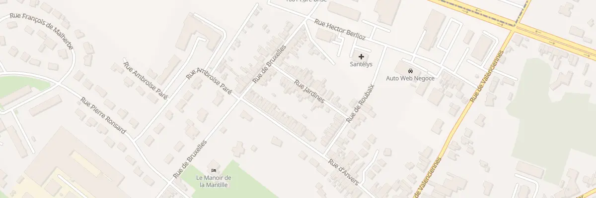 Plan du 19 Rue Jardines à Caudry