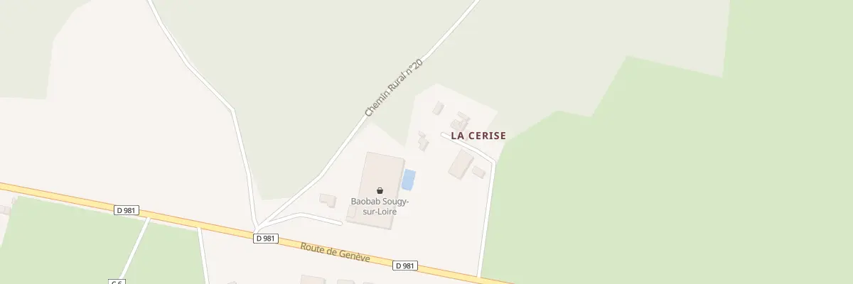Plan du 4 Rue de la Cerise à Sougy-sur-Loire