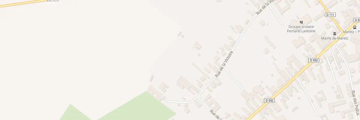 Plan du 15 Rue de la Victoire à Maretz
