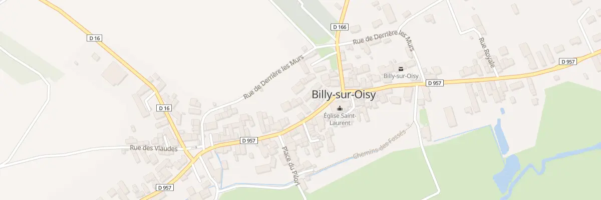 Plan du 6 Pl de l’Église à Billy-sur-Oisy