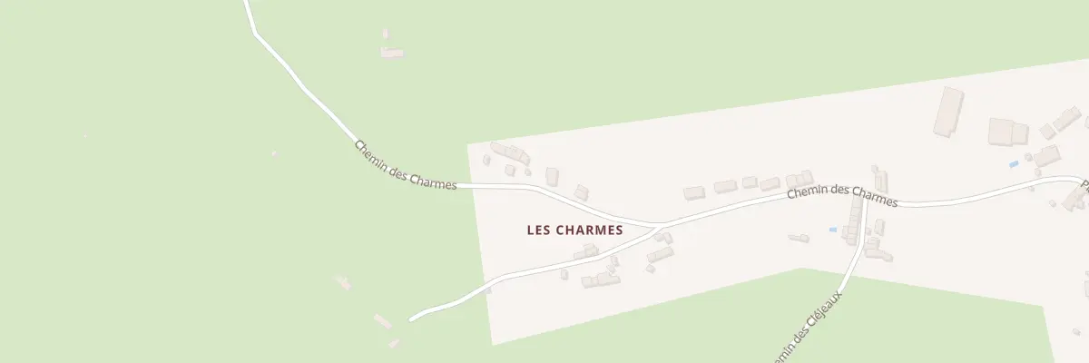 Plan du 20 Les Charmes à Trois-Vèvres