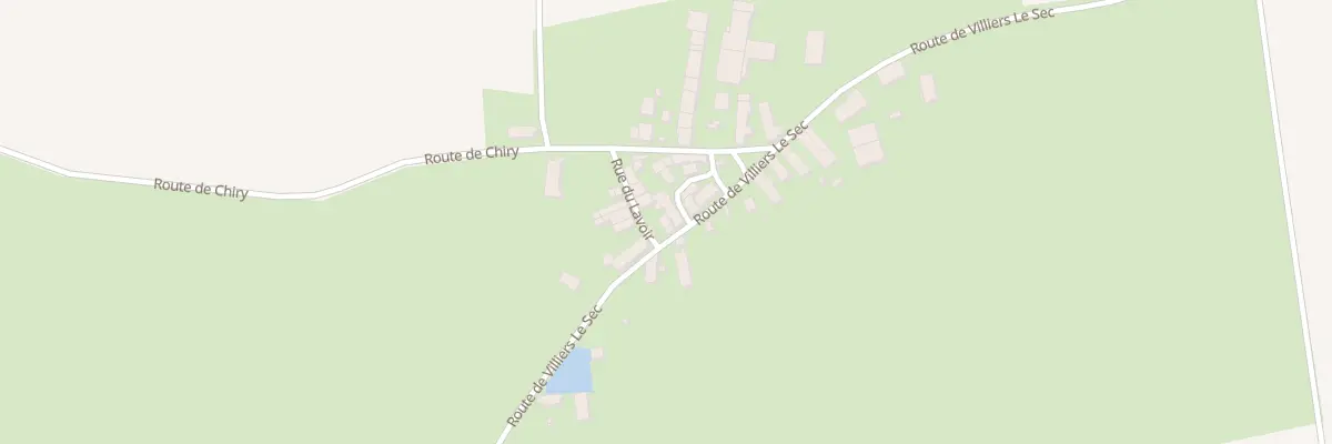 Plan du 4 Rue du Lavoir à Varzy