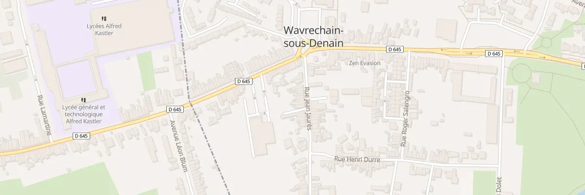 Plan du 31 Rue Jean Jaures à Wavrechain-sous-Denain