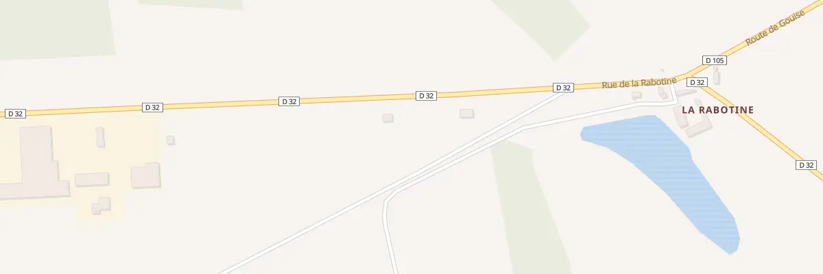 Plan du 8 Rue de la Rabotine à Saint-Gérand-de-Vaux