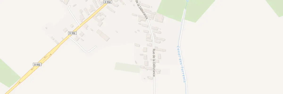 Plan du 14 Rue de la Délivrance à Maretz