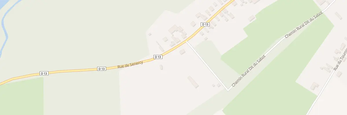 Plan du 39B Rue de Senercy à Séry-lès-Mézières