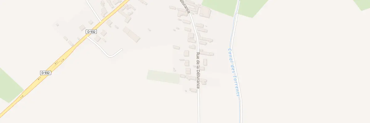 Plan du 16 Rue de la Délivrance à Maretz