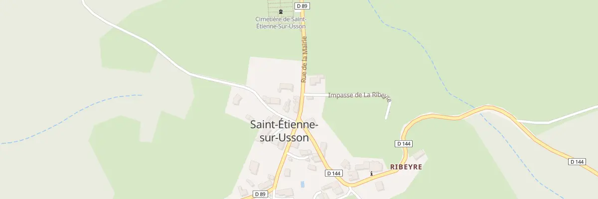 Plan du 5019 Saint Etienne à Saint-Étienne-sur-Usson