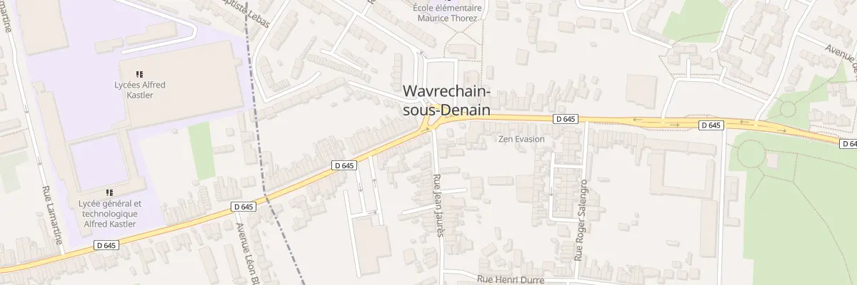 Plan du 47 Rue Jean Jaures à Wavrechain-sous-Denain