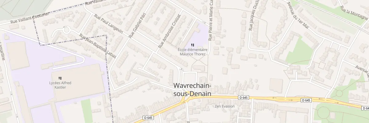 Plan du 37 Rue Paul Langevin à Wavrechain-sous-Denain