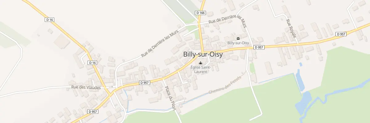 Plan du 5 Pl de l’Église à Billy-sur-Oisy
