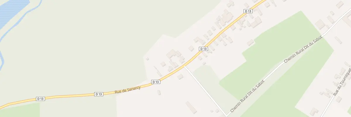 Plan du 34 Rue de Senercy à Séry-lès-Mézières