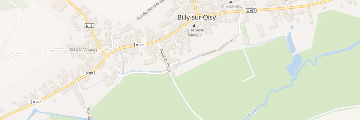 Plan du 529 Le Bourg à Billy-sur-Oisy