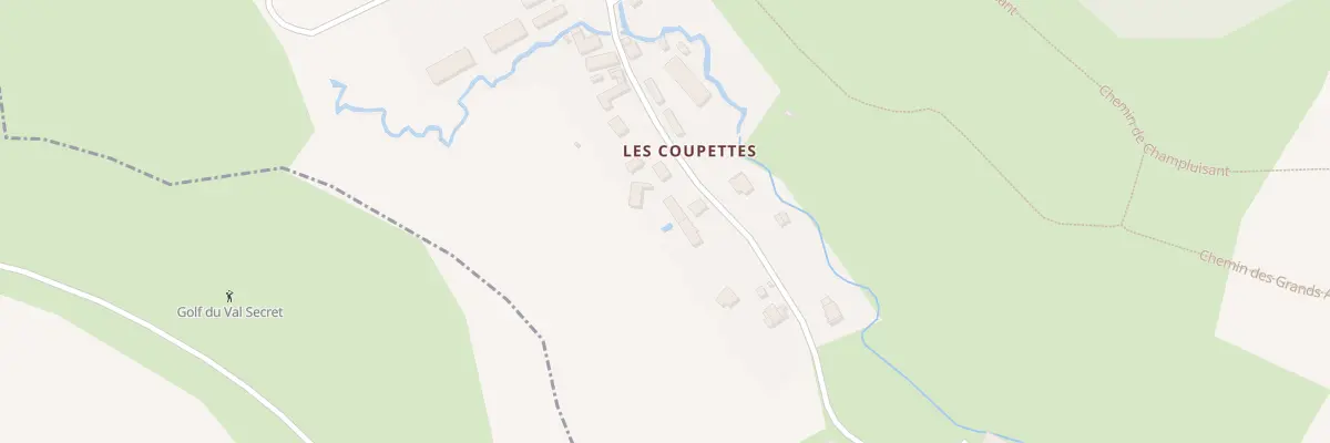 Plan du 6 Les Coupettes à Verdilly