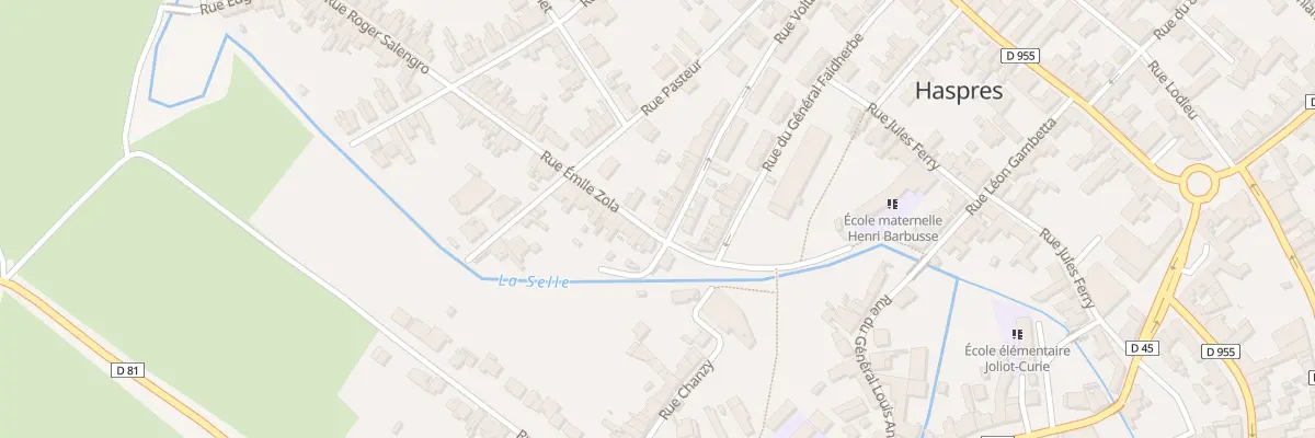 Plan du 26 Rue Voltaire à Haspres