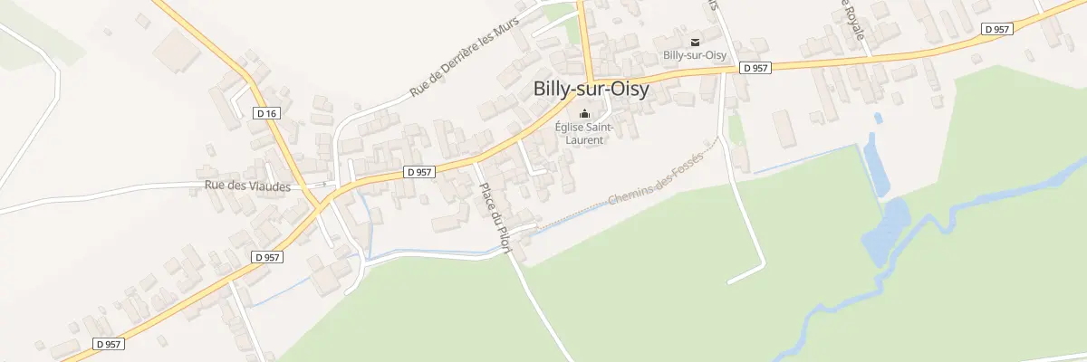 Plan du 42 Le Bourg à Billy-sur-Oisy