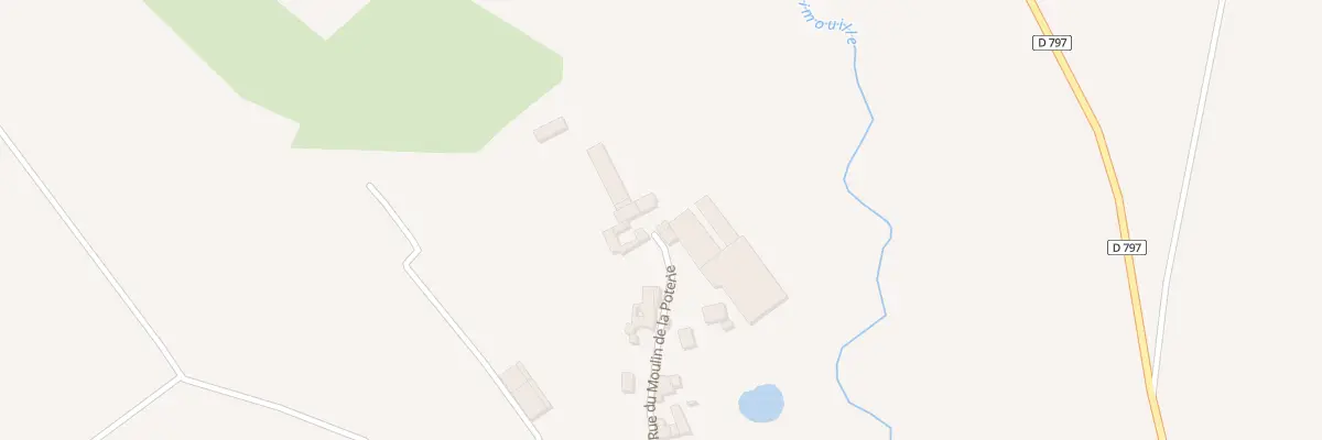 Plan du 16 Rue du Moulin de la Poterie à Coincy