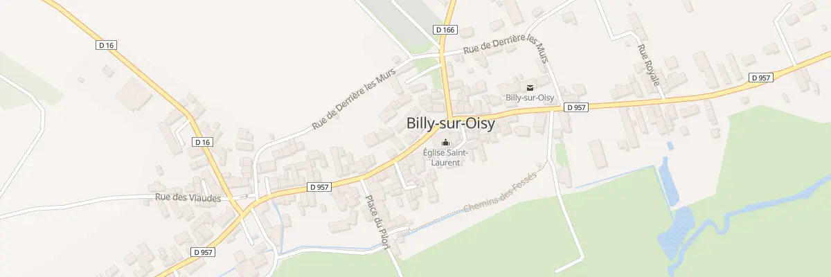 Plan du 65 Le Bourg à Billy-sur-Oisy