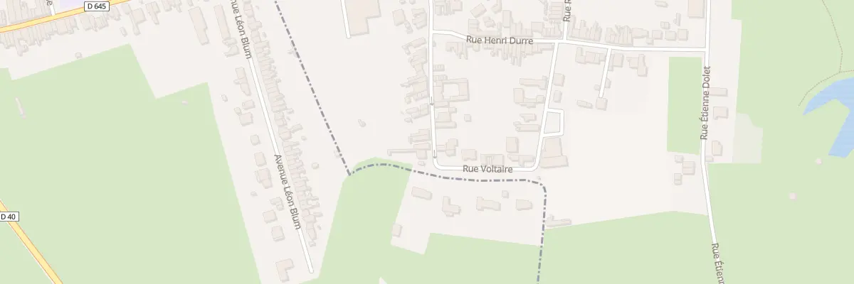 Plan du 36 Rue Voltaire à Wavrechain-sous-Denain