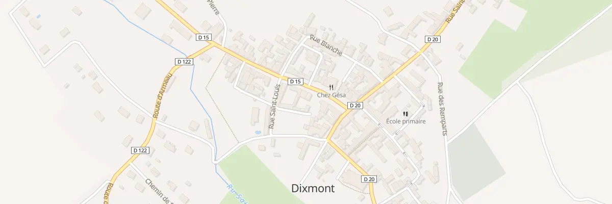 Plan du 7 Rue d’Eichtal à Dixmont