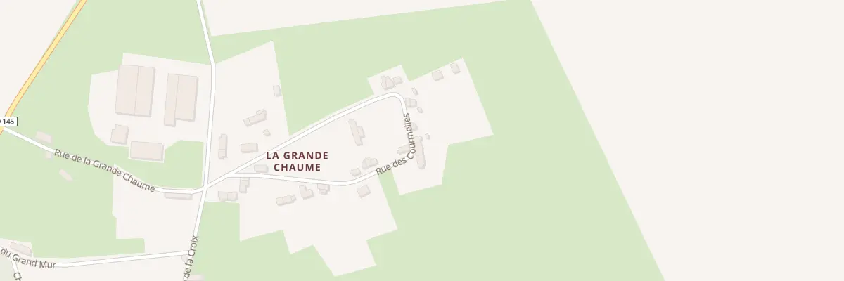 Plan du 89 La Grande Chaume à Arthel