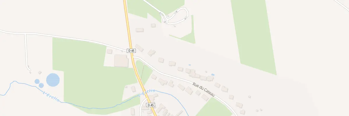 Plan du 548 Rue du Cateau à Saint-Aubert